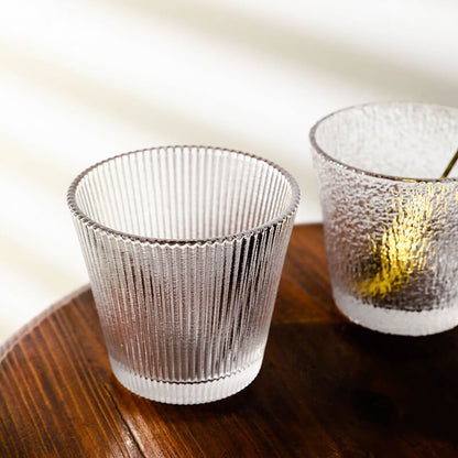 Verre à whisky texturé Lighteme Glacial