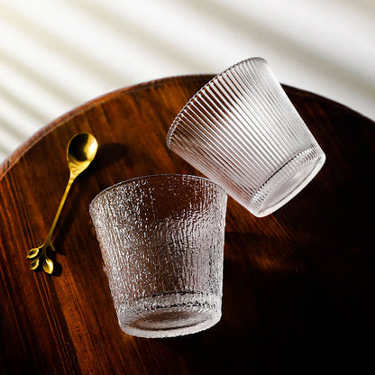Verre à whisky texturé Lighteme Glacial