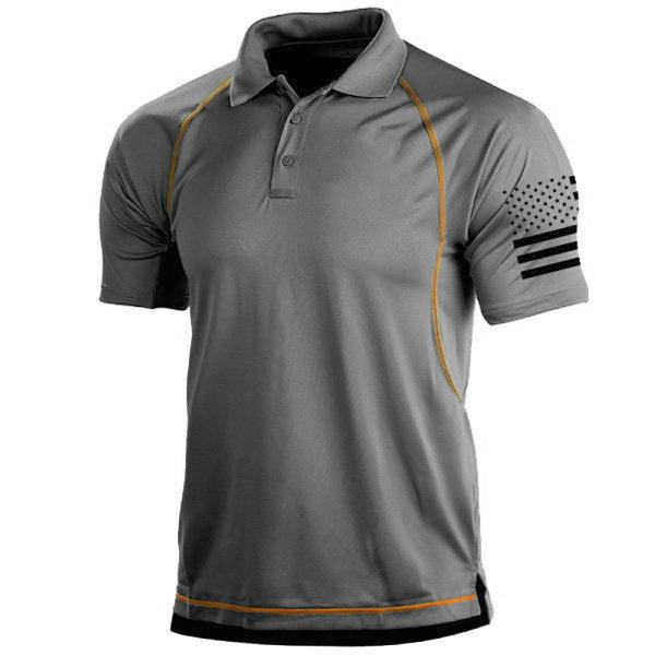 Lighteme Herren Outdoor Combat Shirt Quick Dry Kurzarm