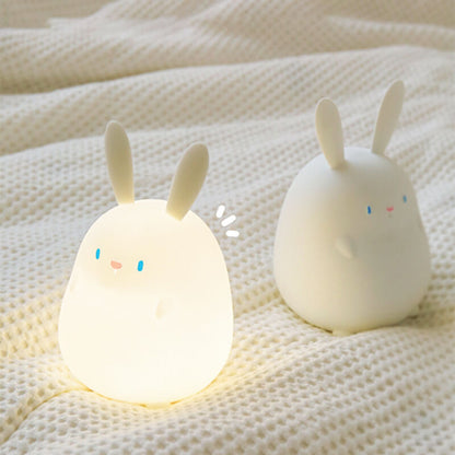 Lighteme Cartoon Rabbit Silicone Night Light