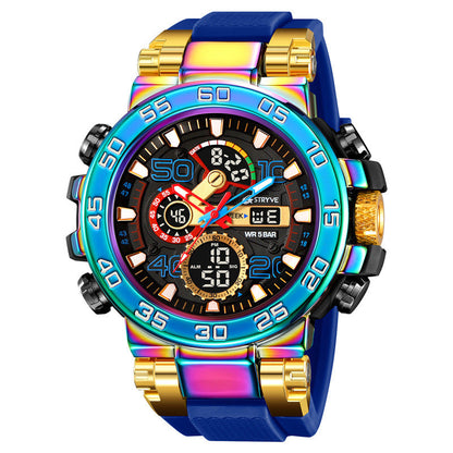 TWS Bunte funktionale wasserdichte taktische Uhr
