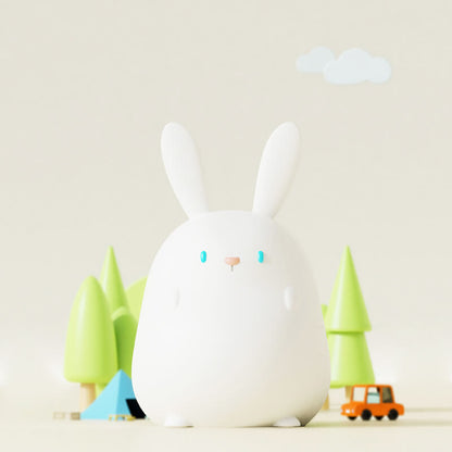 Lighteme Cartoon Rabbit Silicone Night Light