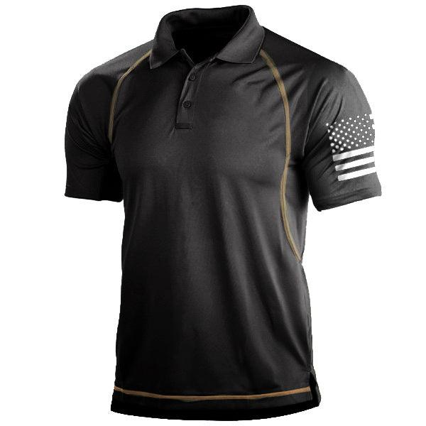 Lighteme Herren Outdoor Combat Shirt Quick Dry Kurzarm