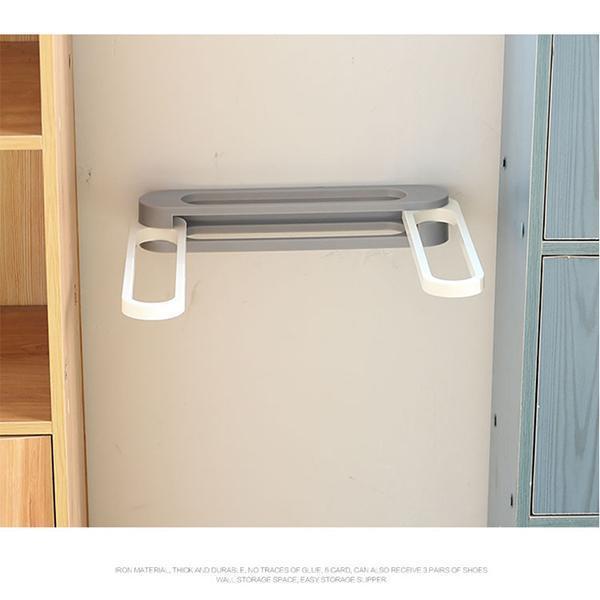 Lighteme Wall Mounted Folding Slippers Rack (3 colors)