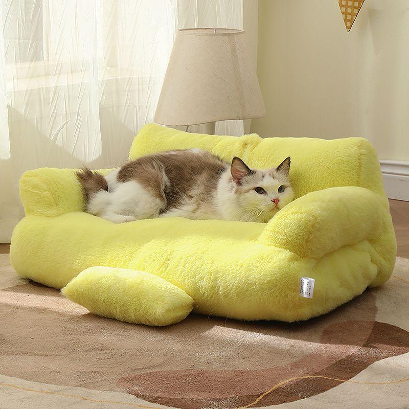 Lighteme Beruhigendes Schlafsofa für Haustiere 