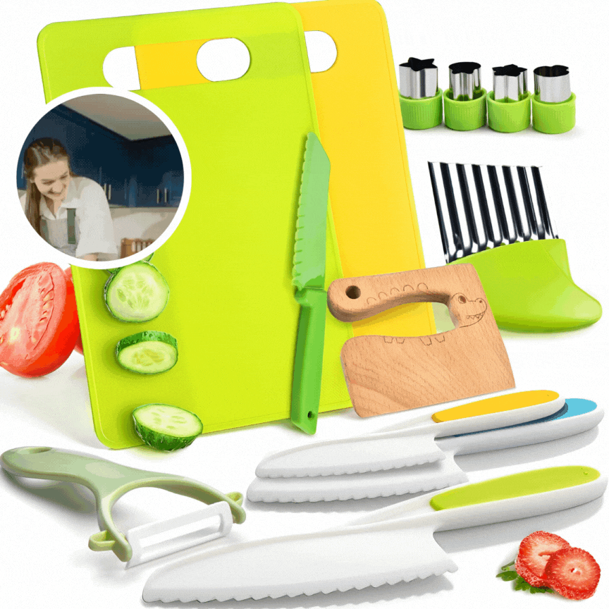 Ensemble de cuisine pour enfants Lighteme - Un délice pour les petits chefs