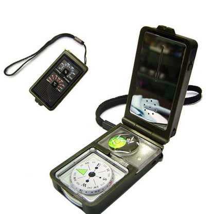 Lighteme Multifunktions-10-in-1-Militärkompass-Set
