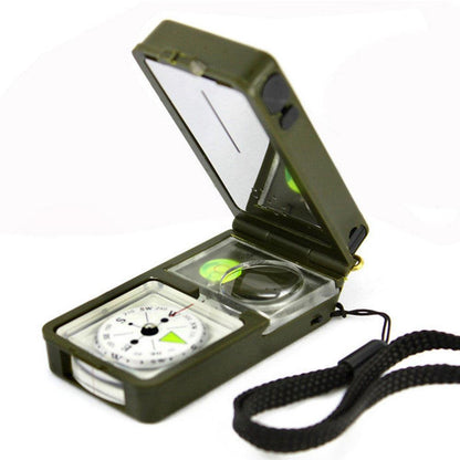 Lighteme Multifunktions-10-in-1-Militärkompass-Set