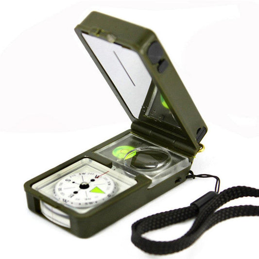Lighteme Multifunktions-10-in-1-Militärkompass-Set