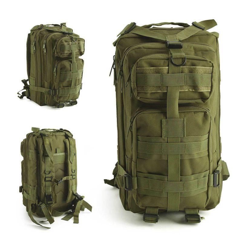 Lighteme Sac à dos tactique militaire unisexe pour extérieur Camping Randonnée Sports