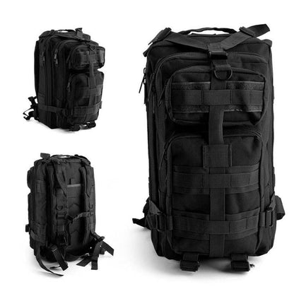 Lighteme Sac à dos tactique militaire unisexe pour extérieur Camping Randonnée Sports