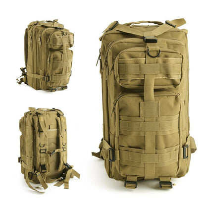 Lighteme Sac à dos tactique militaire unisexe pour extérieur Camping Randonnée Sports