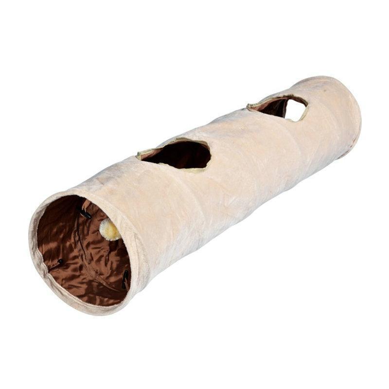 Tunnel pour chat pliable en tissu Oxford Lighteme