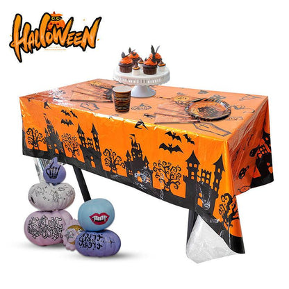 Lighteme Halloween Horror Party Tischdecke