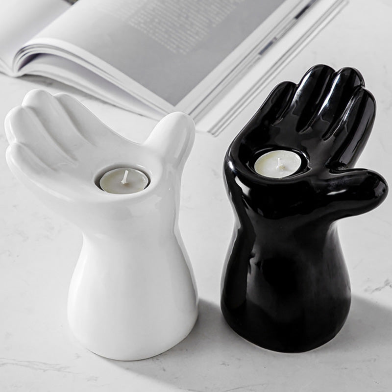 Lighteme Palm Keramik-Kerzenhalter