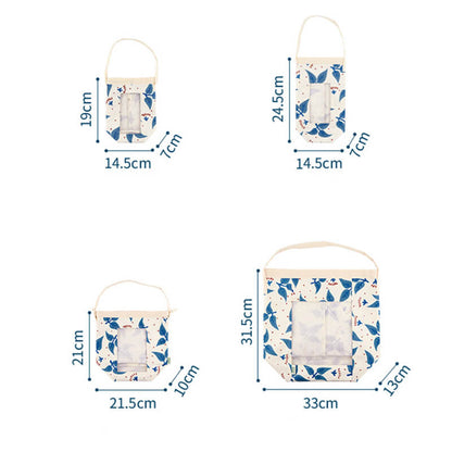 Lighteme Pastoral Cotton Linen Storage Bag