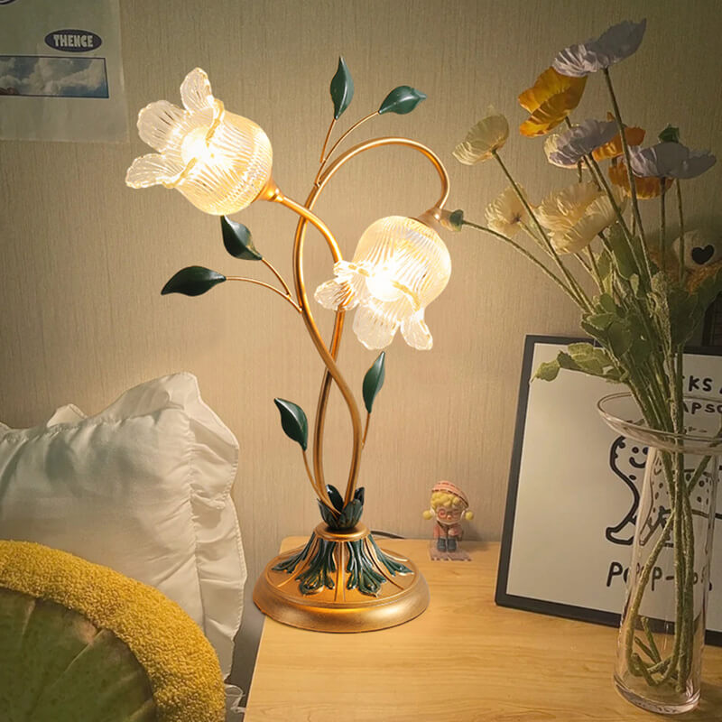 Lampe de table décorative Lighteme Pastoral Rose