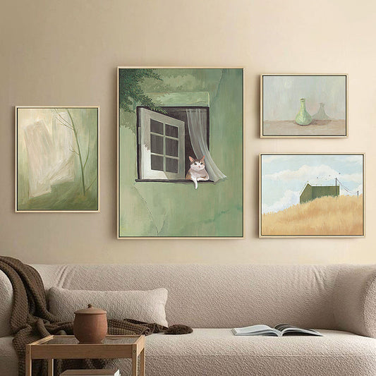 Lighteme Pastoral Kleines frisches Leinwandbild