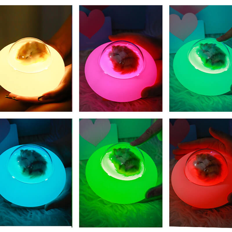 Lighteme Pet Spaceship Silicone Lamp