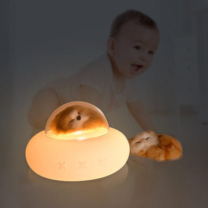 Lighteme Pet Spaceship Silicone Lamp