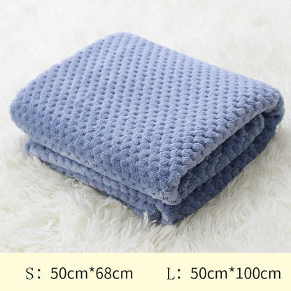 Couverture pour animaux Lighteme, tapis de couchage automne-hiver (3 couleurs et 2 tailles)