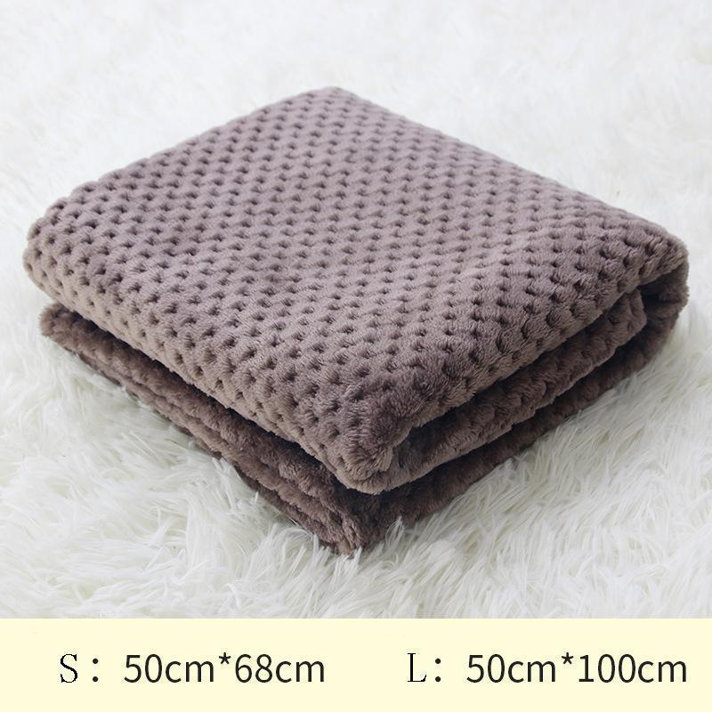 Couverture pour animaux Lighteme, tapis de couchage automne-hiver (3 couleurs et 2 tailles)