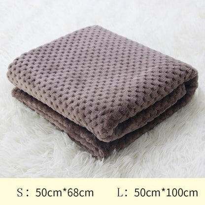 Couverture pour animaux Lighteme, tapis de couchage automne-hiver (3 couleurs et 2 tailles)