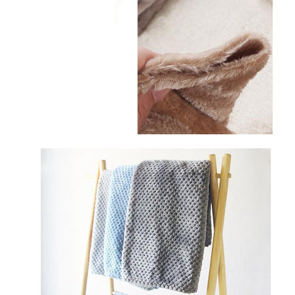 Couverture pour animaux Lighteme, tapis de couchage automne-hiver (3 couleurs et 2 tailles)