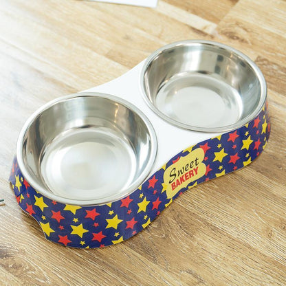 Lighteme Pet Feeding Stainless Steel Dog Bowl (5 Types)