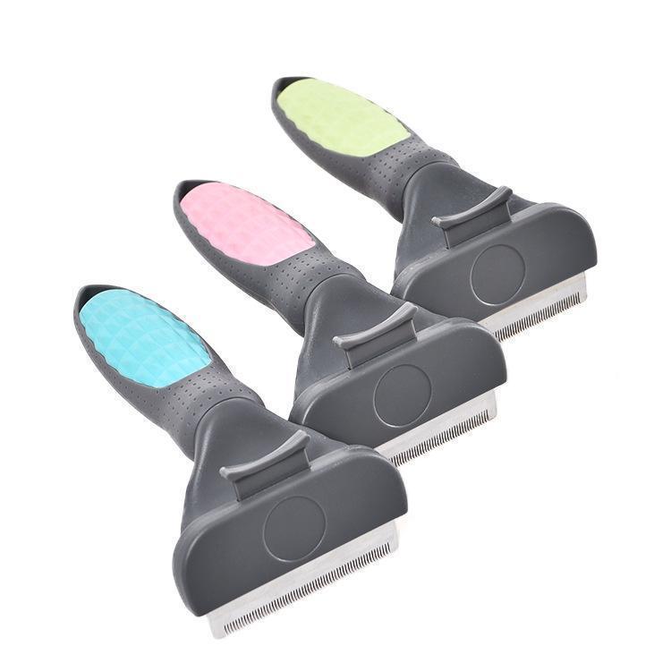 Lighteme Tierhaarentfernungsbürste, Felltrimmerkamm (3 Farben)