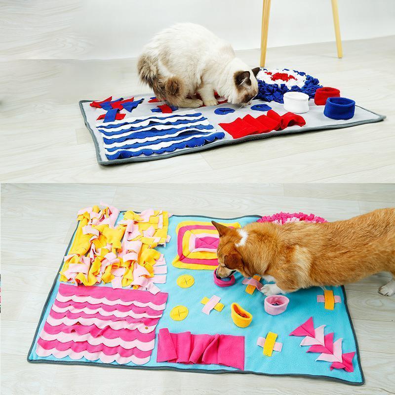Lighteme Pet Snuffle Mat Anti Choke Slow Feeder Training Pad (3 Types & 3 Sizes)