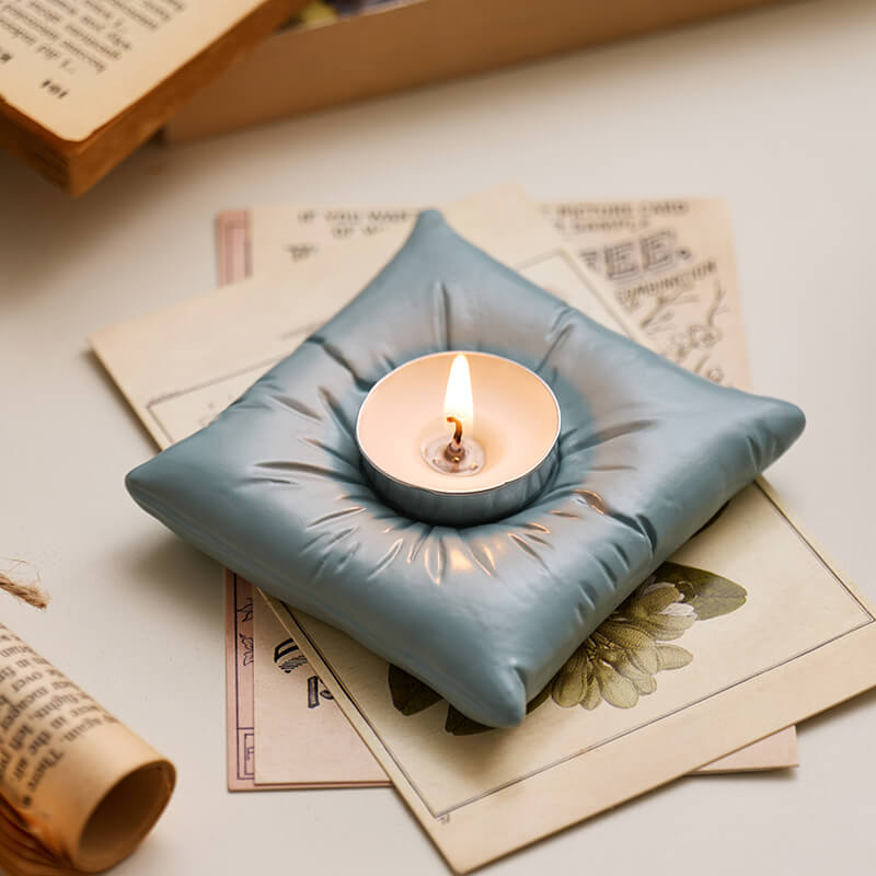 Bougeoir en résine Lighteme Pillow