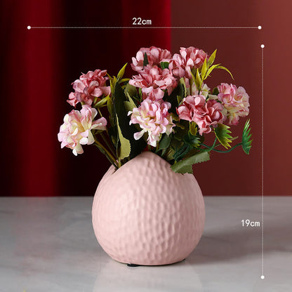 Vase en céramique gaufré Lighteme
