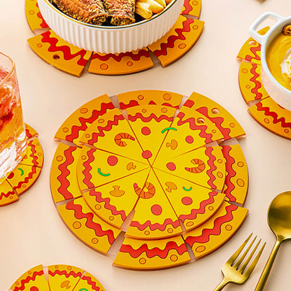 Lighteme Tischset in Pizzaform