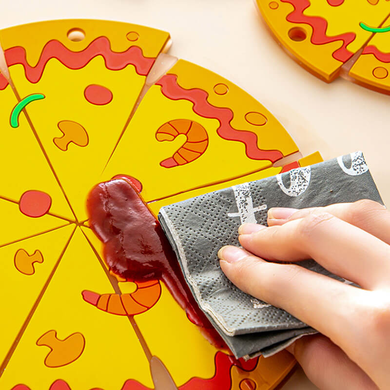 Lighteme Tischset in Pizzaform
