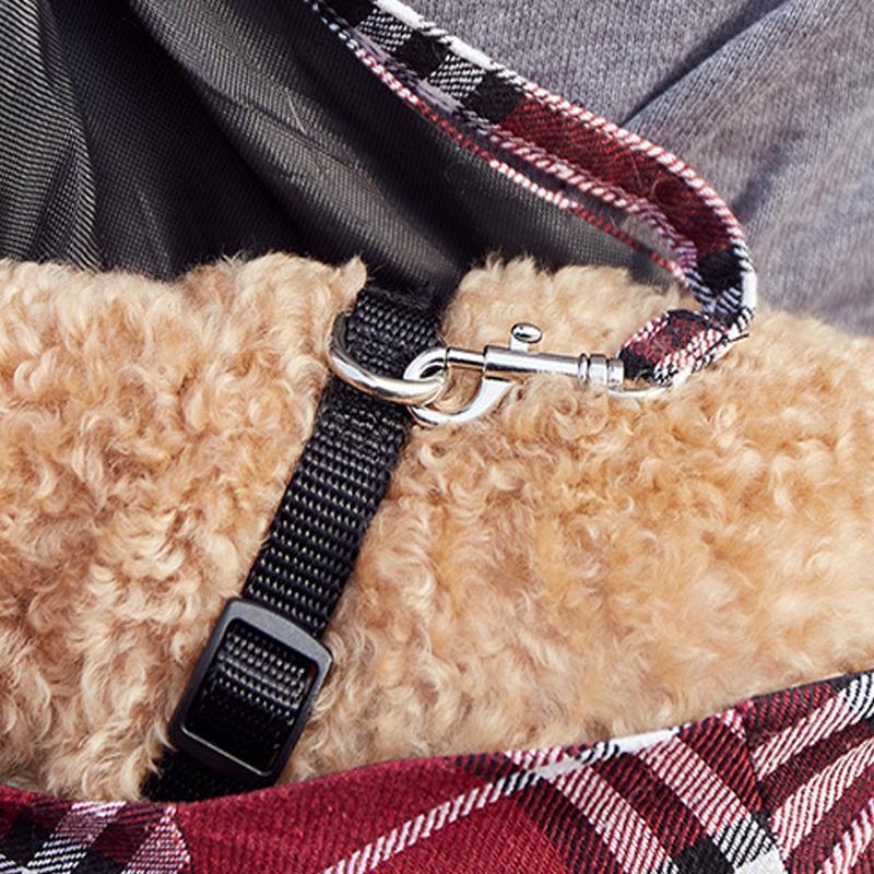 Lighteme Plaid Pet's Outing Sling Bag (2 colors)