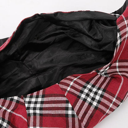 Lighteme Plaid Pet's Outing Sling Bag (2 colors)
