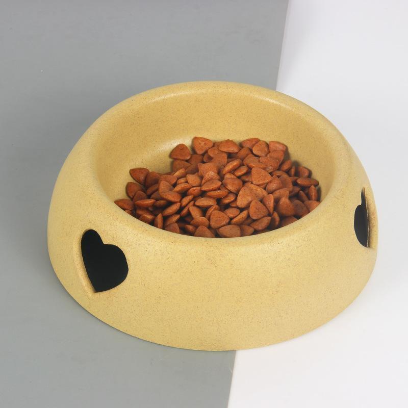 Lighteme Plastic Love Dog Feeder Two Bowls (2 sizes)