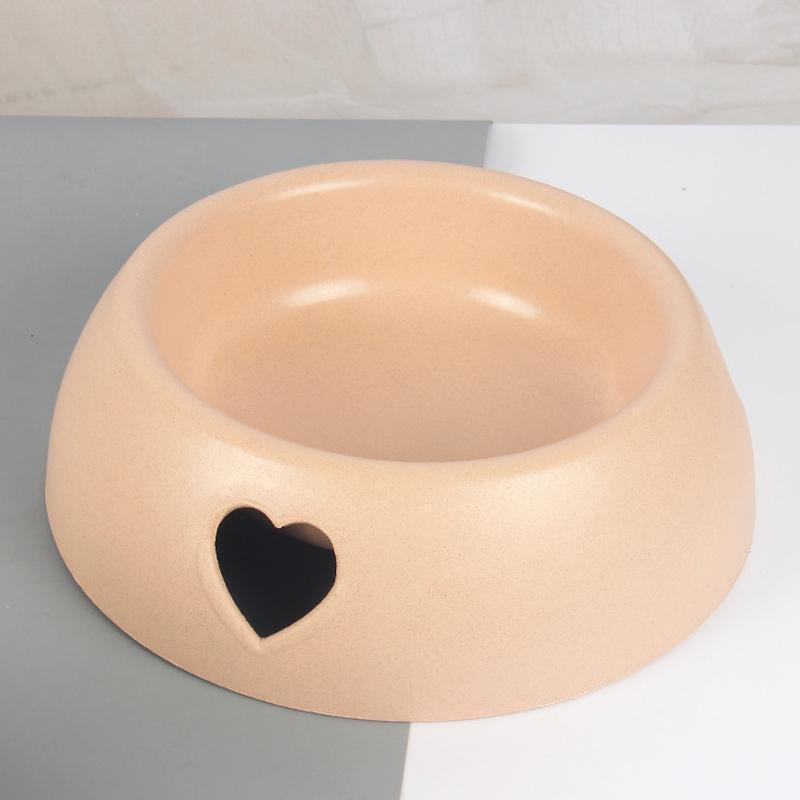 Lighteme Plastic Love Dog Feeder Two Bowls (2 sizes)