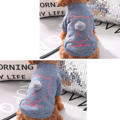 Sweat-shirt Lighteme Pompom Dog Two Legs (5 tailles)