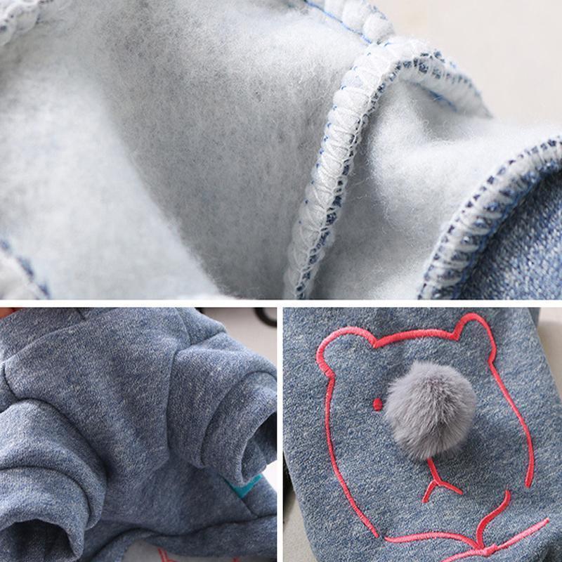 Sweat-shirt Lighteme Pompom Dog Two Legs (5 tailles)