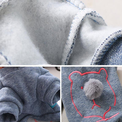 Sweat-shirt Lighteme Pompom Dog Two Legs (5 tailles)