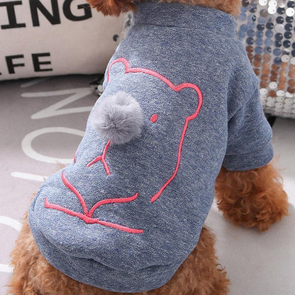 Sweat-shirt Lighteme Pompom Dog Two Legs (5 tailles)