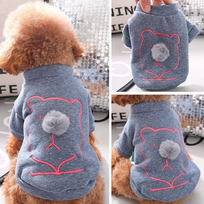 Sweat-shirt Lighteme Pompom Dog Two Legs (5 tailles)