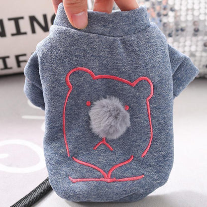 Sweat-shirt Lighteme Pompom Dog Two Legs (5 tailles)