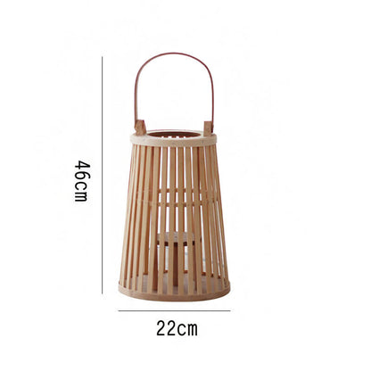 Bougeoir portable en bambou Lighteme
