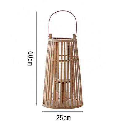 Bougeoir portable en bambou Lighteme