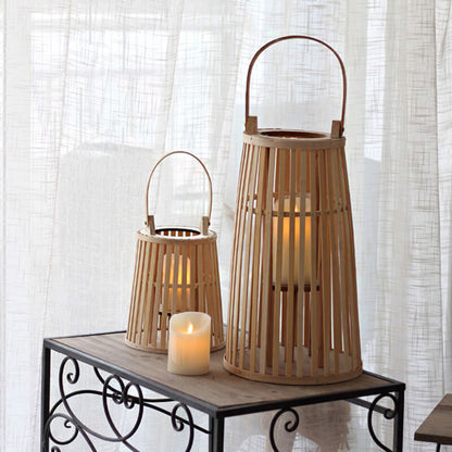 Bougeoir portable en bambou Lighteme