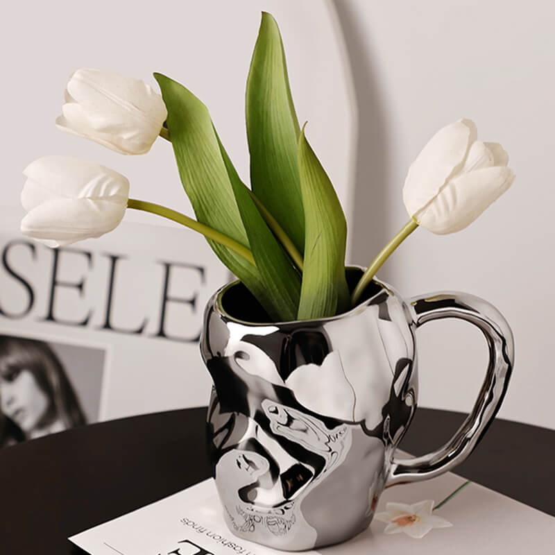 Vase en céramique portable Lighteme