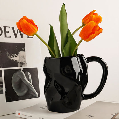 Vase en céramique portable Lighteme